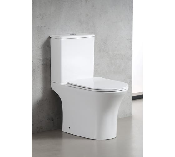 Унитаз-компакт Olive's VORTEX SIERRA, сиденье: дюропласт, белый SVX31126DP