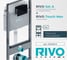 Комплект RIVO SYSTEMS Инсталляция для унитаза со сливным баком RIVO Set A + Панель смыва RIVO Touch Neo Черный глянцевый ( 1 шт. ) 200001.5 2