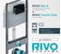 Комплект RIVO SYSTEMS Инсталляция для унитаза со сливным баком RIVO Set A + Панель смыва RIVO Touch Line Черный глянцевый ( 1 шт. ) 200001.6 2