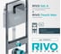 Комплект RIVO SYSTEMS Инсталляция для унитаза со сливным баком RIVO Set A + Панель смыва RIVO Touch Neo Хром глянцевый ( 1 шт. ) 200001.1 2