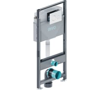 Комплект RIVO SYSTEMS Инсталляция для унитаза со сливным баком RIVO Set A + Панель смыва RIVO Touch Neo Белый глянцевый ( 1 шт. ) 200001.3