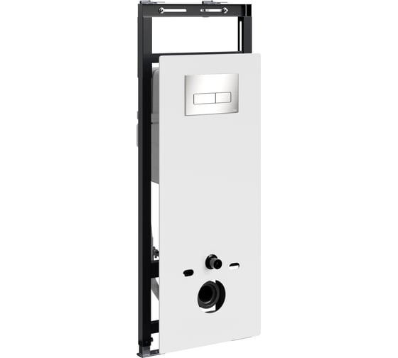Система инсталляции для унитазов WasserKraft Зальм (Salm) 27TLT.010.ME.WH.BN03