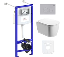 Комплект: инсталляция с унитазом Lavinia Boho Bell Pro Rimless 6 в 1 77050127