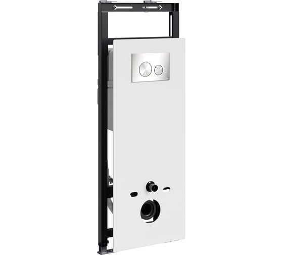 Система инсталляции для унитазов WasserKraft Зальм (Salm) 27TLT.010.ME.WH.BN02