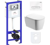 Комплект: инсталляция с унитазом Lavinia Boho Bell Pro Rimless 6 в 1 77040045