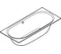 Ванна Grohe Essence 180×80×45 см, альпин-белый 3962000H 4
