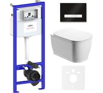 Комплект: инсталляция с унитазом Lavinia Boho Bell Pro Rimless 6 в 1 75110007