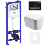 Комплект: инсталляция с унитазом Lavinia Boho Bell Pro Rimless 6 в 1 75110005