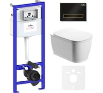 Комплект: инсталляция с унитазом Lavinia Boho Bell Pro Rimless 6 в 1 75110010