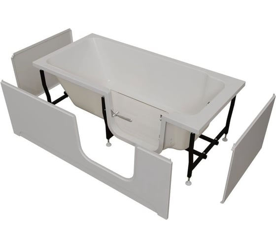 Ванна для людей с ограниченными возможностями Timo в сборе 150х75 INGRID1575-SET