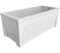 Ванна Timo 3в1 RITTA130х60: ванна, каркас, сифон RITTA1360-KT13S-SPV1505 2