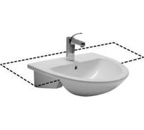 Полувстраиваемая раковина Jika MIO 167110001041