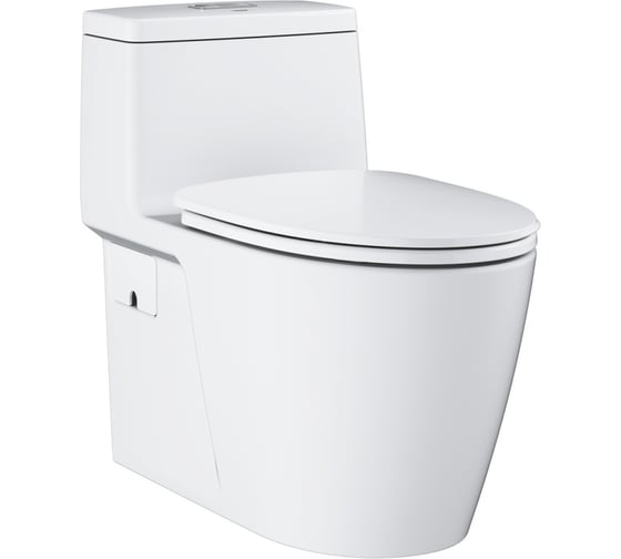 Унитаз-моноблок Grohe Projectline сиденье с микролифтом, альпин белый 39315000