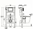 Система инсталляции WAVE В-500/005П/W-500/005Pn compact ПНЕВМ 500мм 558319 3