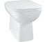 Унитаз напольный приставной безободковый Grohe Bau Edge альпин-белый 39810000 4
