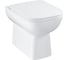 Унитаз напольный приставной безободковый Grohe Bau Edge альпин-белый 39810000 5