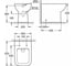 Унитаз напольный приставной безободковый Grohe Bau Edge альпин-белый 39810000 9