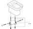 Унитаз напольный приставной безободковый Grohe Bau Edge альпин-белый 39810000 10