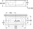 Ванна Grohe Essence, 180 x 80 х 45, альпин-белый 39617000 4