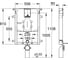 Инсталляционный комплект для унитаза Grohe Uniset для обмуровки 38729000 3