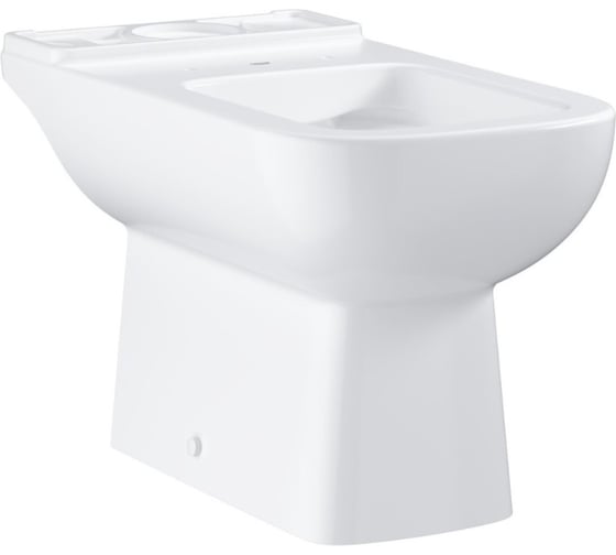 Унитаз напольный безободковый Grohe Bau Edge, альпин-белый 39811000