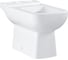 Унитаз напольный безободковый Grohe Bau Edge, альпин-белый 39811000 1