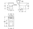 Унитаз напольный безободковый Grohe Bau Edge, альпин-белый 39811000 5