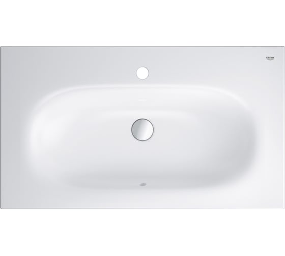 Раковина накладная Grohe Essence Ceramic, 80 см, альпин-белый, 3956700H
