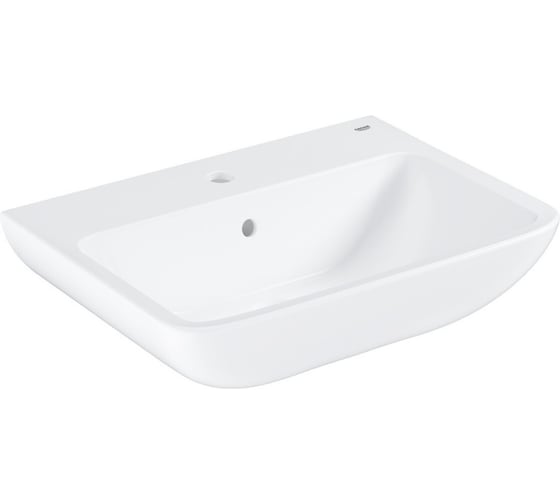 Раковина подвесная Grohe Bau Edge 60 см, альпин-белый 39808000