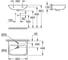 Раковина подвесная Grohe Bau Edge 60 см, альпин-белый 39808000 8