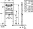 Система инсталляции для раковины и смесителя Grohe Rapid SL (1,3 м) 38546000 2