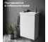 Тумба AQUATON Тори 40 белый глянец, Раковина Миранда 40 1A286901TO010 18