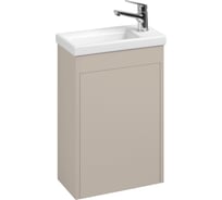 Тумба Тори 40 капучино, Раковина Миранда 40, AQUATON 1A286901TO4A0