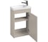 Тумба Тори 40 капучино, Раковина Миранда 40, AQUATON 1A286901TO4A0 3