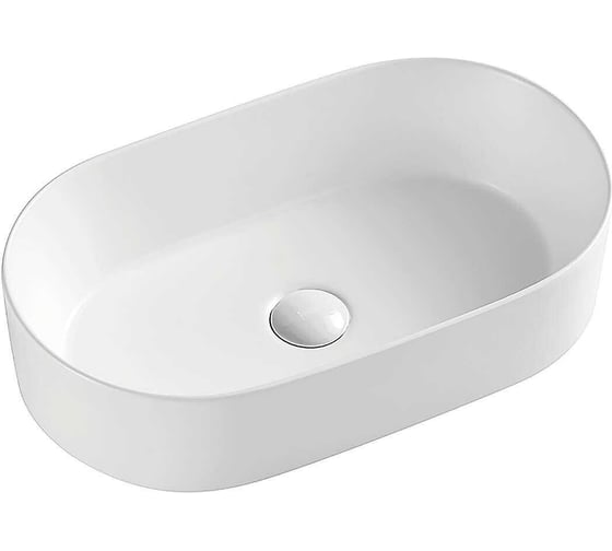 Раковина накладная Azario AZ-1156 белый глянец 530x315x135мм Azario 00090737