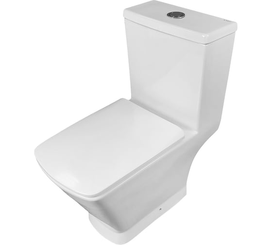 Моноблок безободковый Azario AZ-1214 с сиденьем микролифт из дюропласта 620х350х740мм 00097417