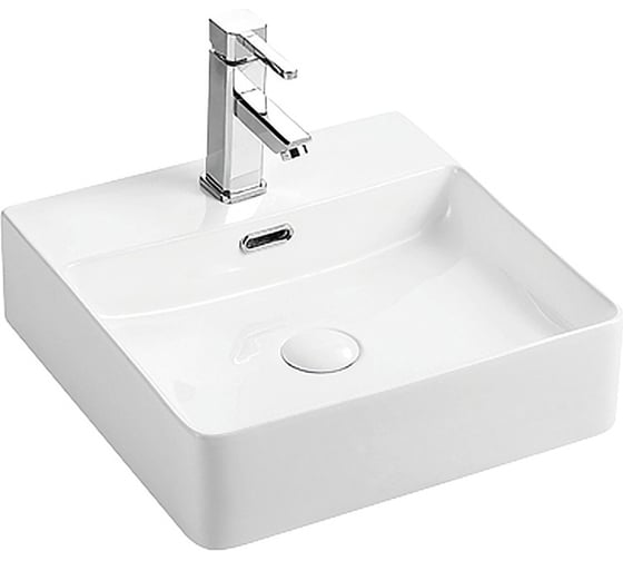 Раковина накладная Azario AZ-2177-MW белый матовый 420х420х120мм 00090753