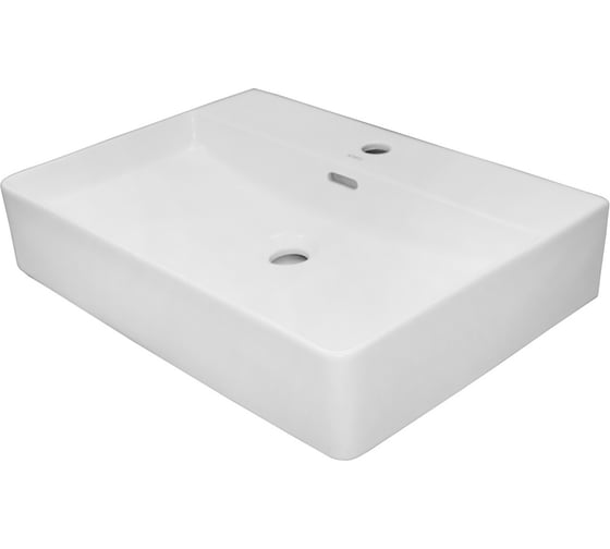 Раковина накладная Azario AZ-2173-MW белый матовый 600х420х120мм 00091221