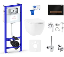 Комплект: инсталляция с унитазом Lavinia Boho One 10 в 1 75110522