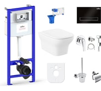 Комплект: инсталляция с унитазом Lavinia Boho Bristol Rimless 10 в 1 98010172