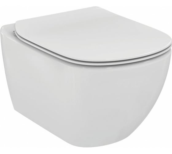 Пневматический промо-набор 4 в 1 Ideal Standard инсталляция с кнопкой ProSys + подвесной унитаз и сиденье с крышкой TESI P386801 00063027