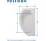 Ванна 1Marka ДАМЕЛИЯ/DAMELIA 1500х900 L 01дам1590л 4