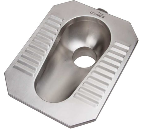 Напольный унитаз OCEANUS «Генуя» антивандальный из нержавеющей стали 4-002.1 Н401