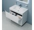 Тумба с умывальником, напольная IDDIS 80 см, белая, Эдифис (Edifice) EDI80WFi95K 2