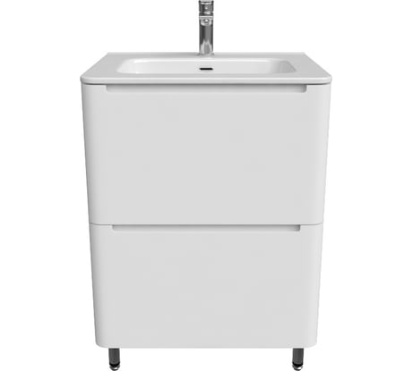 Тумба с умывальником IDDIS Edifice напольная, 60 см, белая EDI60WFi95K