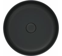 Накладной умывальник IDDIS Ray чёрный матовый RAYBM03i27