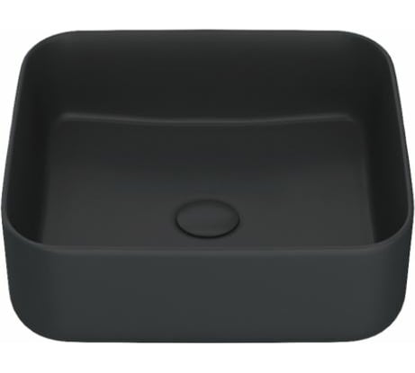 Накладной умывальник IDDIS Bridge черный матовый BRIBM04i27