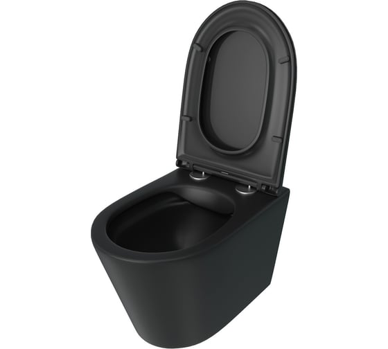 Комплект инсталляция Wesnaart EKO с кнопкой, EKO-047B206-RAY11Black
