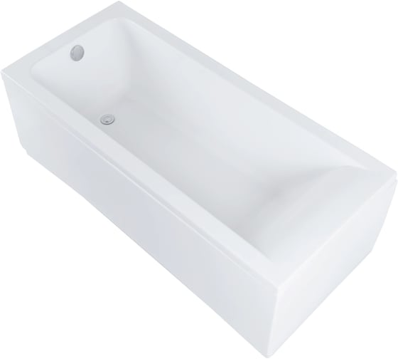 Акриловая ванна с каркасом Uperwood Infinity 175x75 см, белая VInfinity17575W