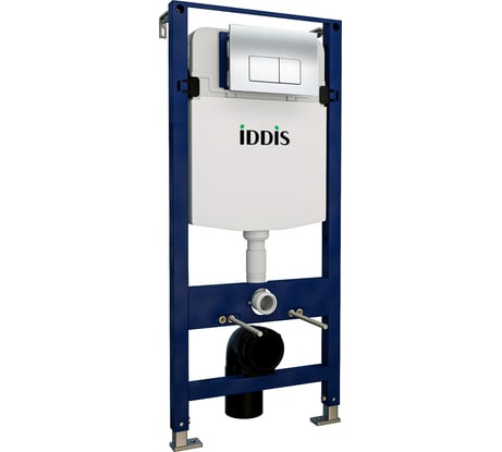 Комплект 2 в 1 IDDIS Optima Home инсталляция и клавиша смыва OPH00GCi32K